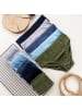 LOREZA 10er Set Slips- Basics - Bunt 128-134