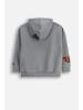 Coccodrillo Kapuzen-Sweatshirt in grau