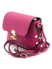 Florence Umhängetasche Leder fuchsia, pink ca. 22cm