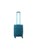 Franky Koffer Gr. S Reisegepäck T27-F Spinner 55er mit Dehnfalte in teal/turquise