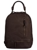 Samantha Look Rucksack echt Leder in braun