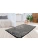 Kayoom Hochflor Teppich Tender 125 in anthrazit - rechteckig