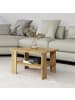 CALICOSY Couchtisch DUAMA in Eiche - (W)60  x (H)37  x (L)45 cm