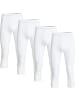 Con-ta Unterhose, 3/4 lang 4er-Pack in weiss