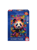 Schmidt Spiele Puzzle Pandabär im Regenbogenwald, 1000 Teile