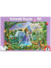 Schmidt Spiele Prinzessin mit Einhorn und Schloss (Kinderpuzzle)