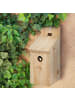 relaxdays 2 x Nistkasten-Bausatz in Natur - (B)11,5 x (H)29,5 x (T)17 cm