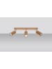 Nice Lamps Deckenleuchte ALEN 3 Eiche holz (L)45cm (B)5cm (H)20cm