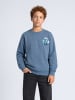 Petrol Industries Lockeres Sweatshirt mit Print Ironbrook in Blau