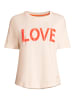 salzhaut Shirt IDSKE Beige-Neon Mandarin