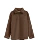 Polo Club Sweatshirt WOMAN SIA POLAR LONG SLEEVE REGULAR FIT in Braun