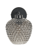 Beliani Wandleuchten SHERRY in Schwarz/Grau - (W) 18 x (H) 26 x (L) 18 cm
