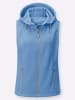 WITT WEIDEN Fleece-Weste in himmelblau