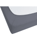 Beliani Bettlaken JANBU in Grau - (W) 180 x (H) 30 x (L) 200 cm