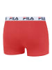 Fila Boxershort 2er Pack in rot