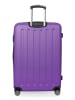 Hauptstadtkoffer Spree - Großer Koffer erweiterbar XL Trolley Aufgabegepäck, TSA, in Lila