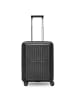 Pactastic Collection 01 4 Rollen Kabinentrolley S 55 cm mit Dehnfalte in black-metallic
