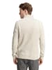 Tom Tailor Pullover in offwhite melange multi neps
