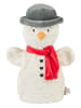 Sterntaler Handpuppe Schneemann in ecru farbend