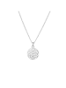 Alexander York FLOWER OF LIFE Lebensblume  L45 in 925 Sterling Silber, 2-tlg. in silber