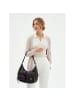 DuDu Pocket Schultertasche Leder 30 cm in nero