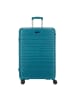 D&N Travel Line 4600 4 Rollen Trolley L 75 cm in petrol