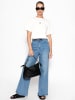 SASSYCLASSY Oversize T-Shirt mit Print in Offwhite