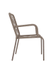 Butlers Gartenstuhl LOOPS 2er-Set in Grau