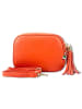 Florence Florence Umhängetasche Leder orange ca. 21cm