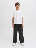 JACK & JONES Junior Baggyhose JPSTOWEN CADE PLEATED JOGGER JNR in black