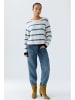 Oui Pullover in offwhite blue