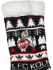 Fußballverein 1. FC Köln Socke "Hüttensocken Schwarz" in Schwarz