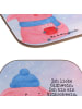 Mr. & Mrs. Panda Coaster Schwein Glühwein Design mit Spruch in Weiß