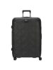 Stratic Leather and More - 4-Rollen-Trolley 76 cm L (rose) in matt black