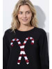 Ulla Popken Pullover in schwarz