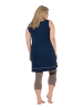 Ulla Popken Longshirt in nachtblau