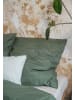MELA Perkal Bettwäsche Set Style MAJULI in herbal green