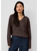 QS Strickpullover  in  89W0_dunkelbraun