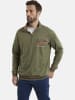 Jan Vanderstorm Sweatshirt THORBEN in khaki melange