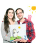 Mr. & Mrs. Panda Kopfkissen Pinguin Surfer ohne Spruch in Weiß