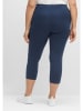 sheego Leggings in indigo meliert