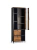 Giner y Colomer Vitrine aus Mangoholz und Metall in Brown