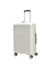 D&N Travel Line 4700+ - 4-Rollen-Trolley M 68 cm erw. (schwarz) in cream white