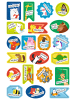 URSUS Sticker "BELOHNUNG", sortiert, 84 Sticker, 4 Bogen - ab 3 Jahren
