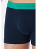 Schiesser Retro Short / Pant 95/5 Cotton in Blau / türkis