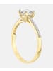Vanlere Verlobungsring aus 375 Gelbgold mit Zirkonia