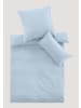 Hessnatur Bettwäsche-Set in nordisch blau