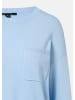 comma Strickpullover langarm in Blau