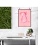 Mr. & Mrs. Panda Poster Axolotl Niedlich ohne Spruch in Rot Pastell