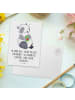 Mr. & Mrs. Panda Wanddeko Panda Depression mit Spruch in Weiß